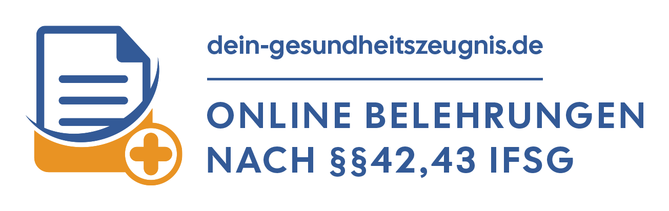 Logo für dein Gesundheitszeugnis